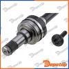 Demi-Arbre de Transmission ATM arrière gauche pour BMW | NPW-BM-247, 33208487507